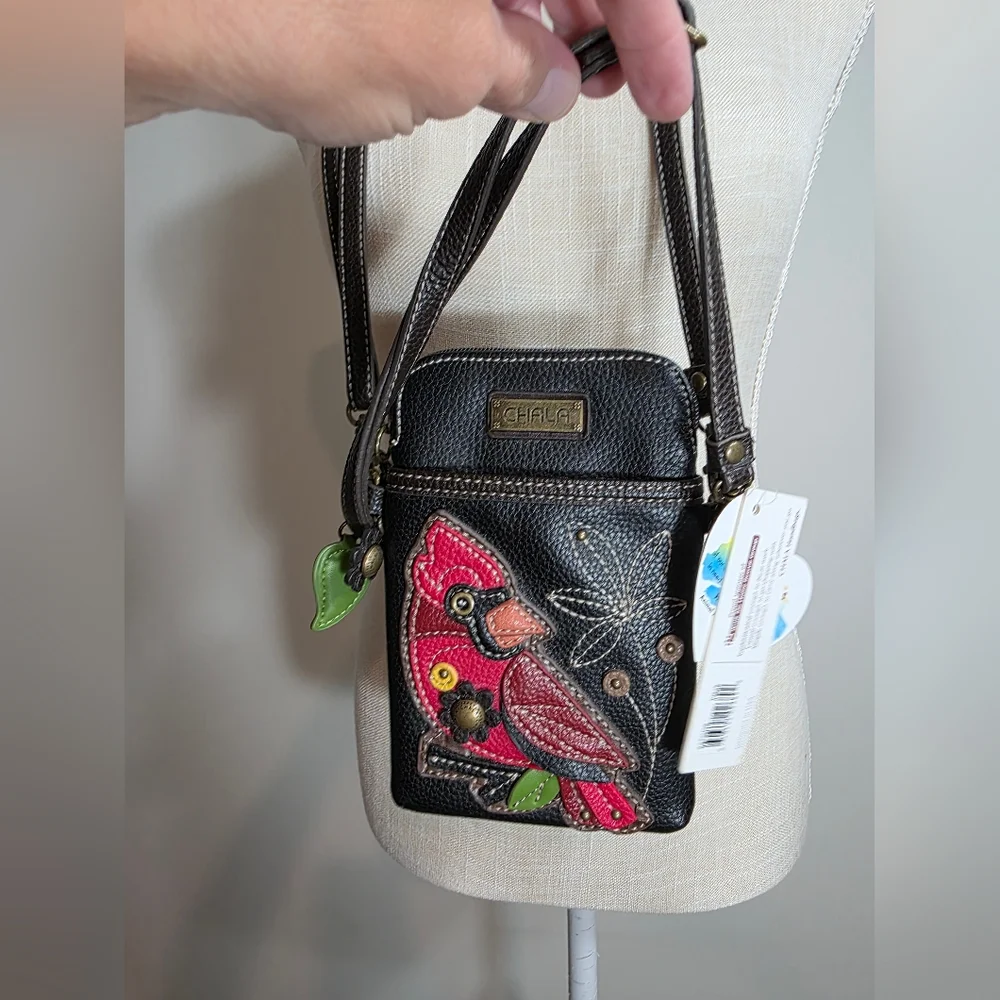 NWT CHALA Handbag Chocolate Brown - Picture 2 of 16